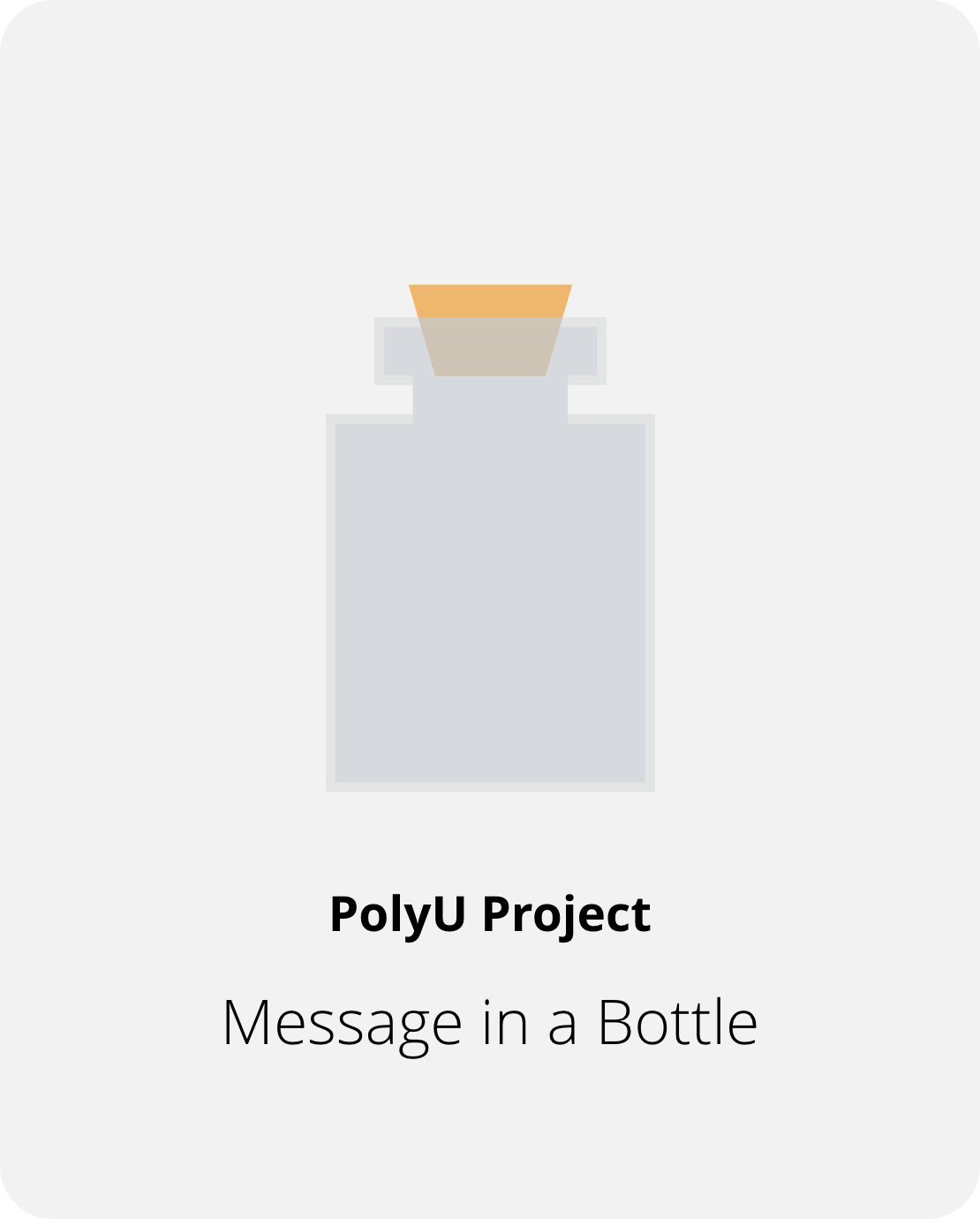 Message in a Bottle