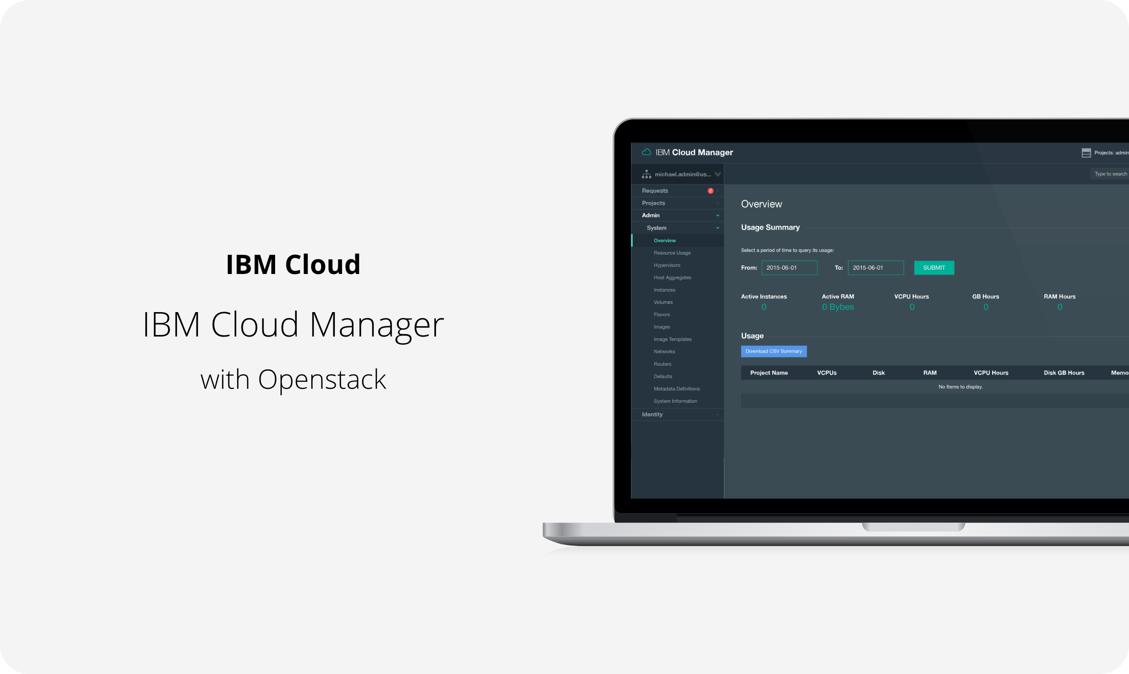 IBM Cloud Manager with Openstack